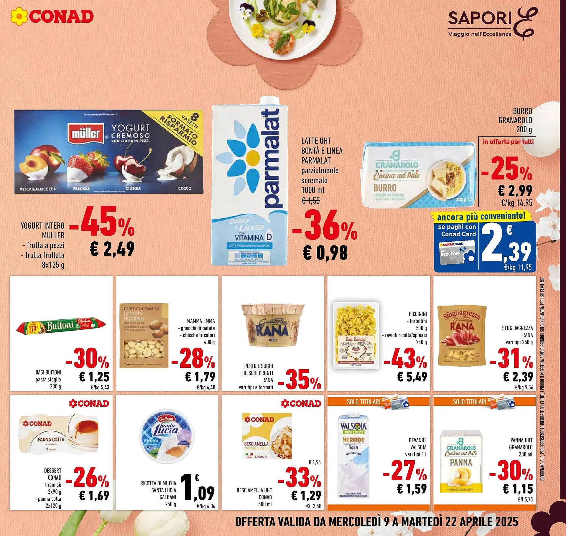 Volantino Conad da 8 aprile a 22 aprile di 2025 - Pagina del volantino 17