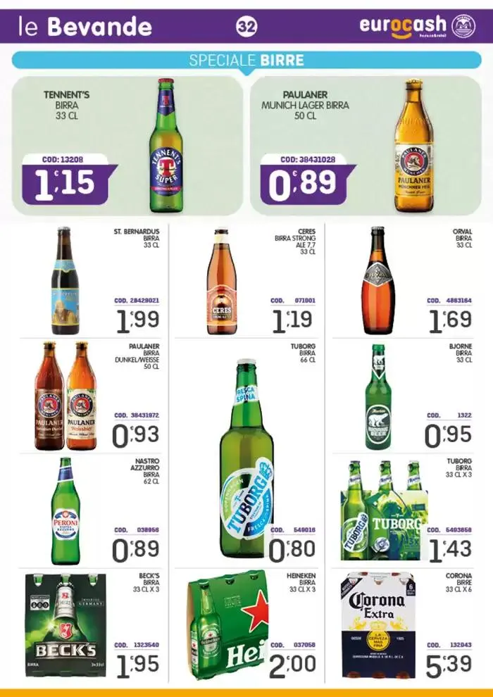 Offerte valide 2 al 19 gennaio  da 3 gennaio a 19 gennaio di 2025 - Pagina del volantino 32