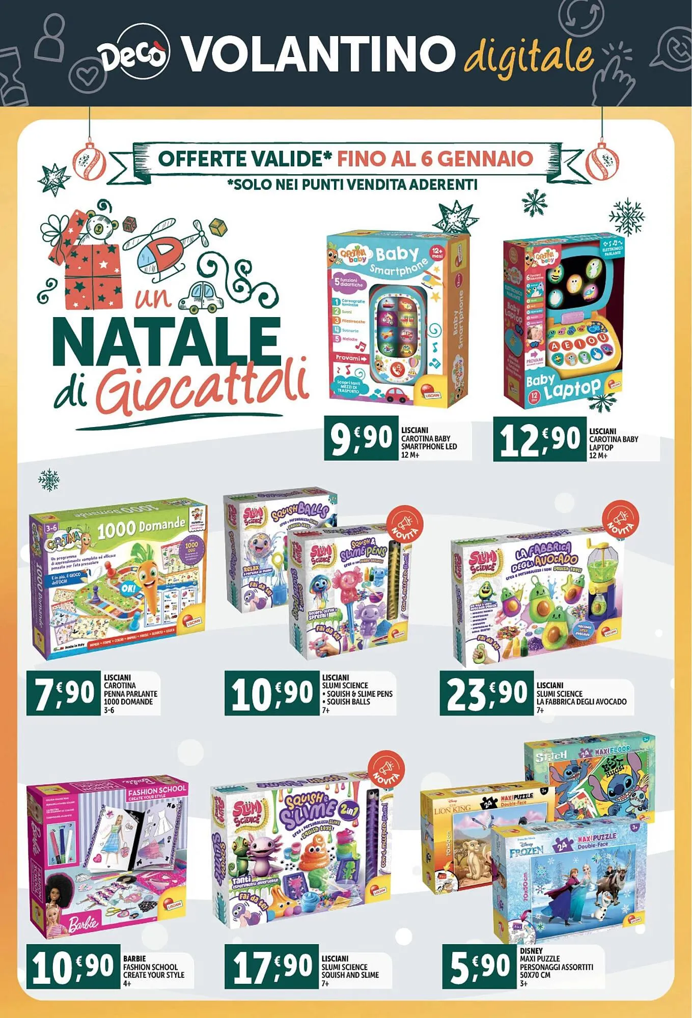 Volantino Deco Supermercati da 2 dicembre a 14 dicembre di 2025 - Pagina del volantino 58