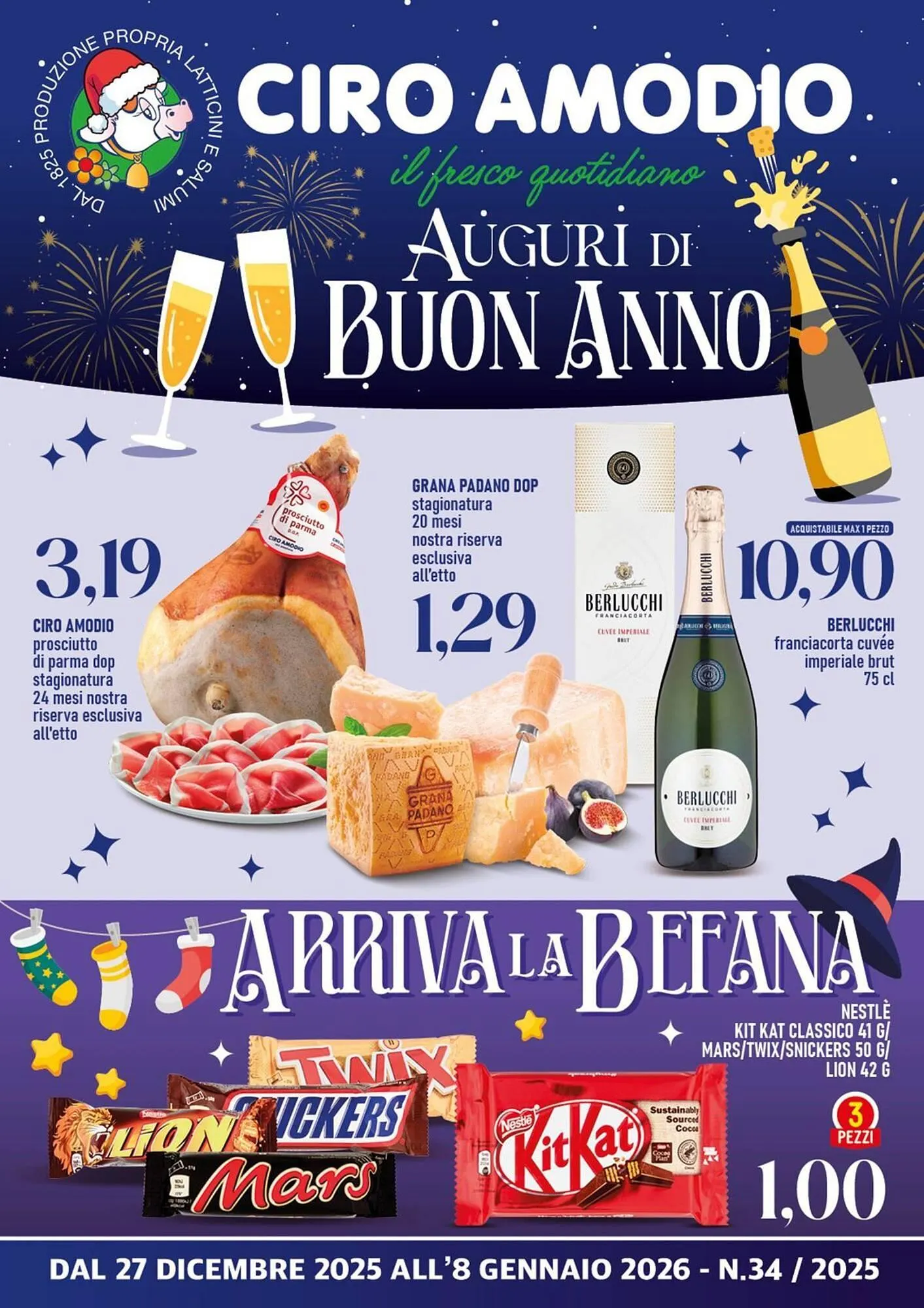 Volantino Ciro Amodio da 27 dicembre a 8 gennaio di 2026 - Pagina del volantino 1