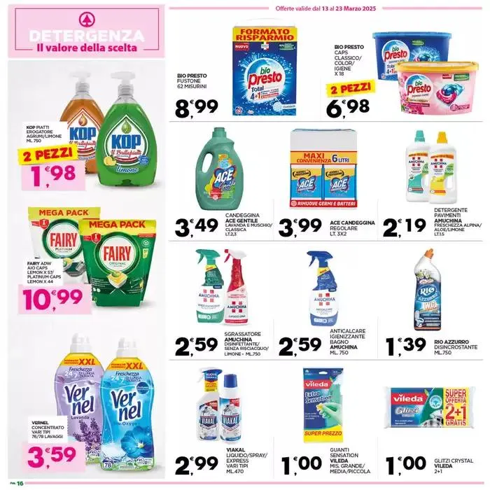 Prezzi tagliati! da 13 marzo a 23 marzo di 2025 - Pagina del volantino 16