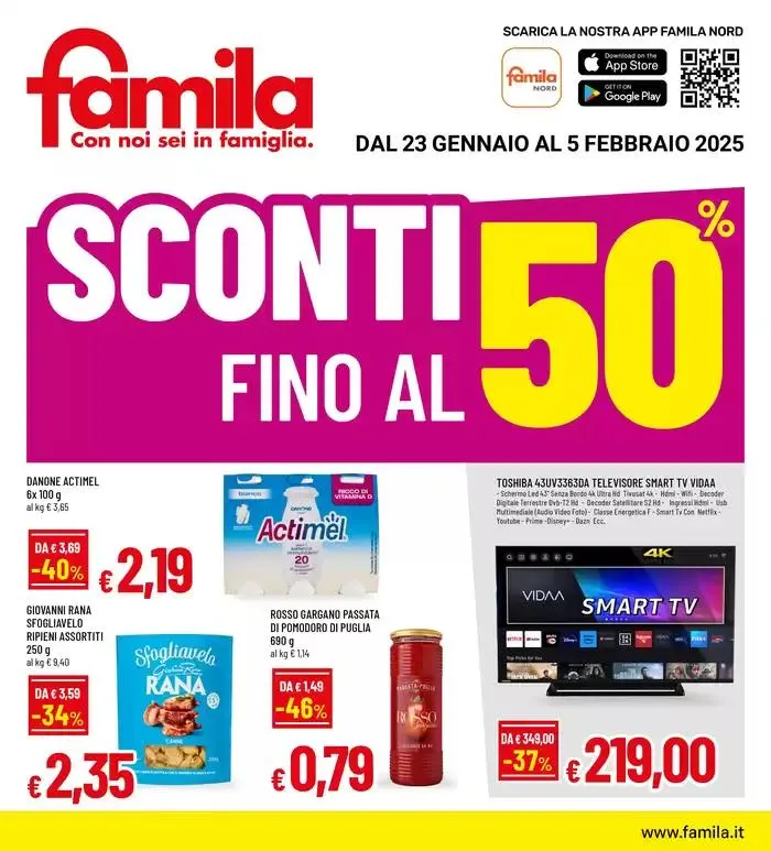 Sconti fino al 50% da 23 gennaio a 5 febbraio di 2025 - Pagina del volantino 1