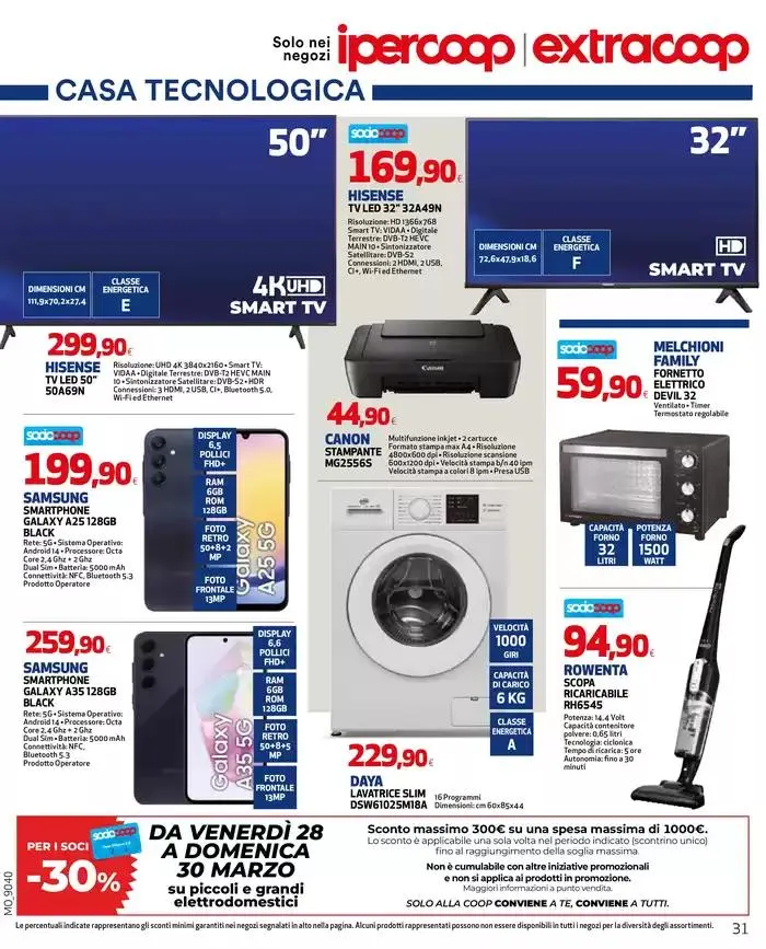 -25% su prodotti della linea da 27 marzo a 9 aprile di 2025 - Pagina del volantino 31