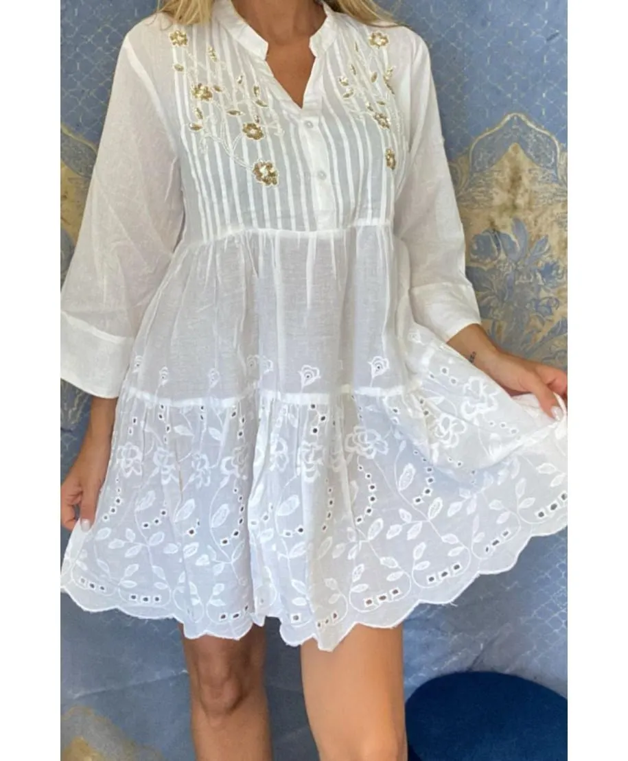 Abito/copricostume perline