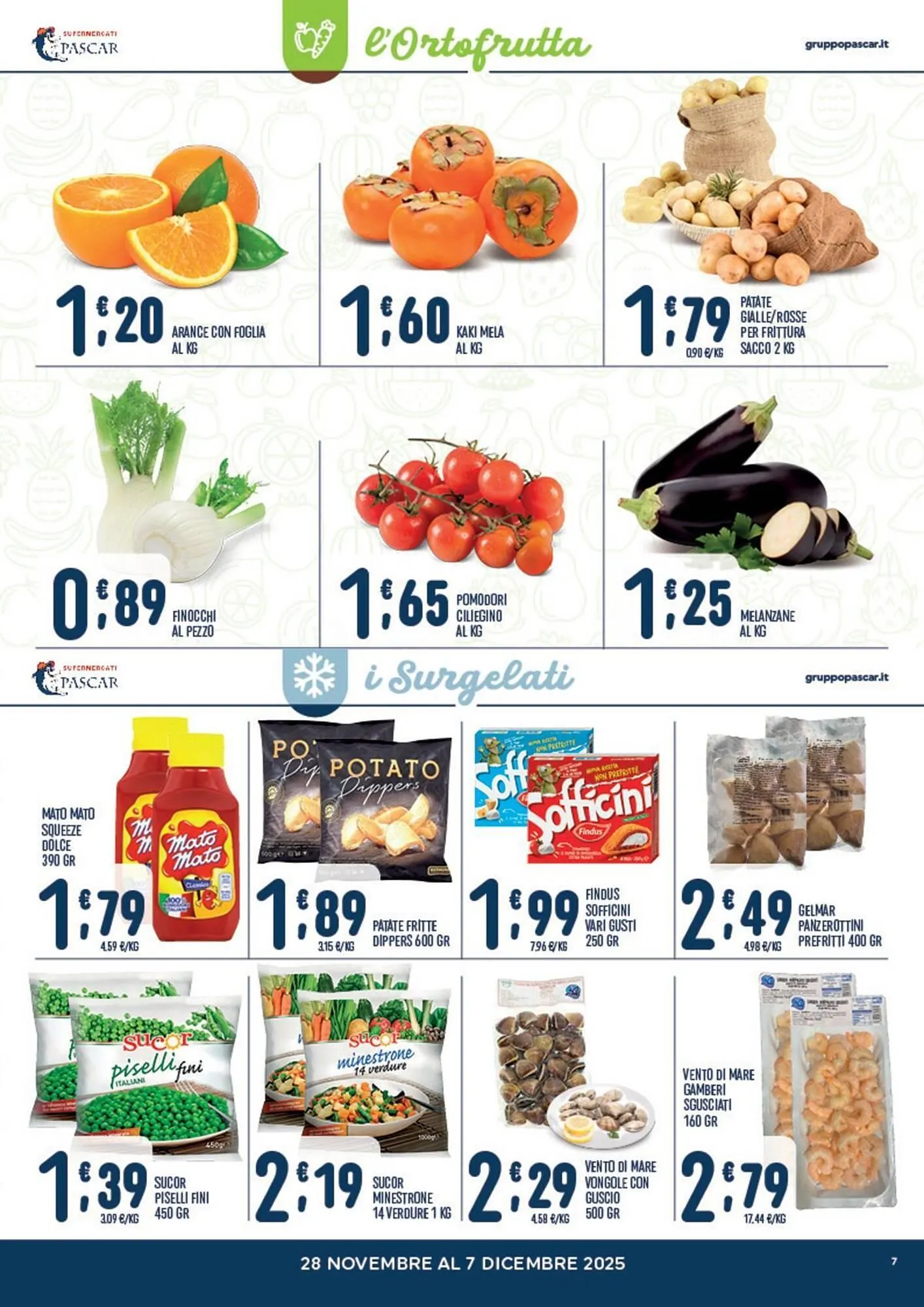Volantino Gruppo Pascar da 28 novembre a 7 dicembre di 2025 - Pagina del volantino 7