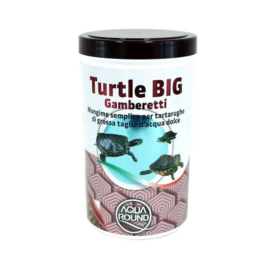Turtle big gamberetti mangime semplice per tartarughe dacqua dolce di grossa taglia