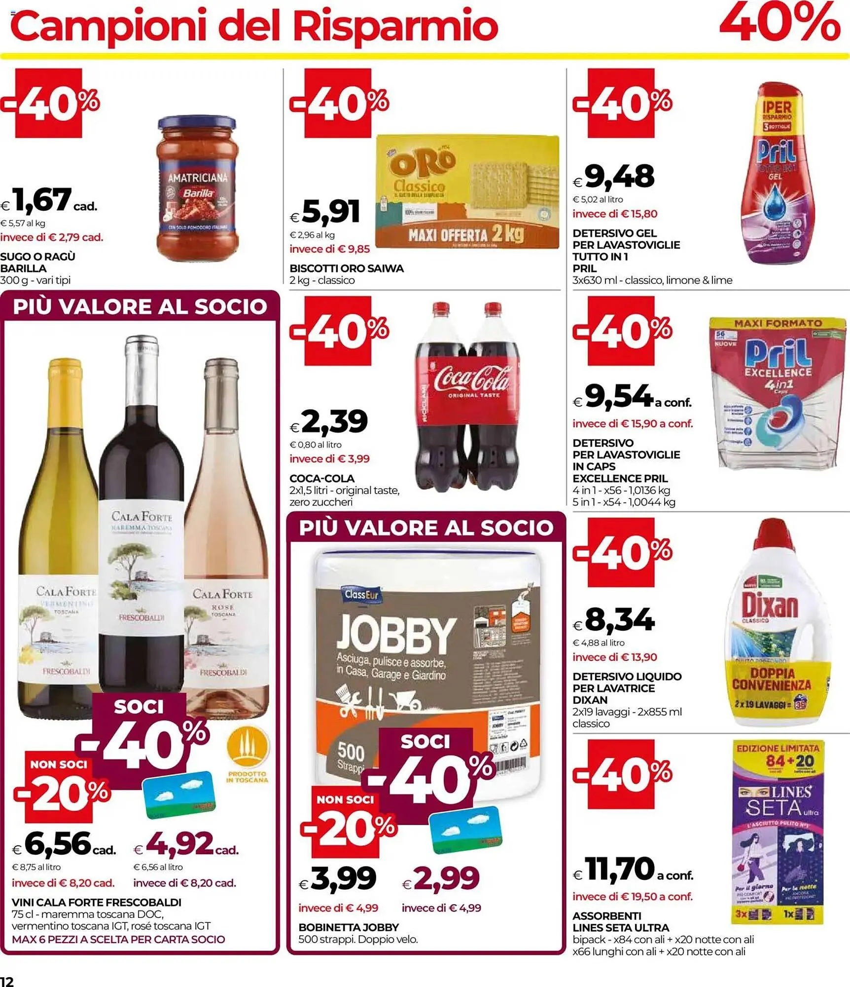 Volantino Unicoop da 23 ottobre a 5 novembre di 2025 - Pagina del volantino 12