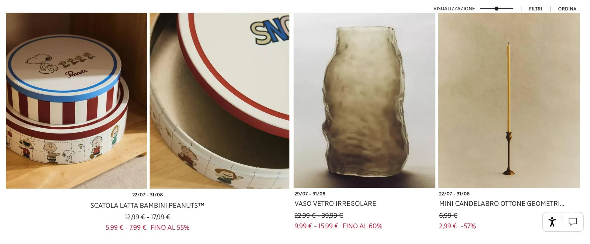 Volantino ZARA HOME da 30 luglio a 31 agosto di 2025 - Pagina del volantino 4