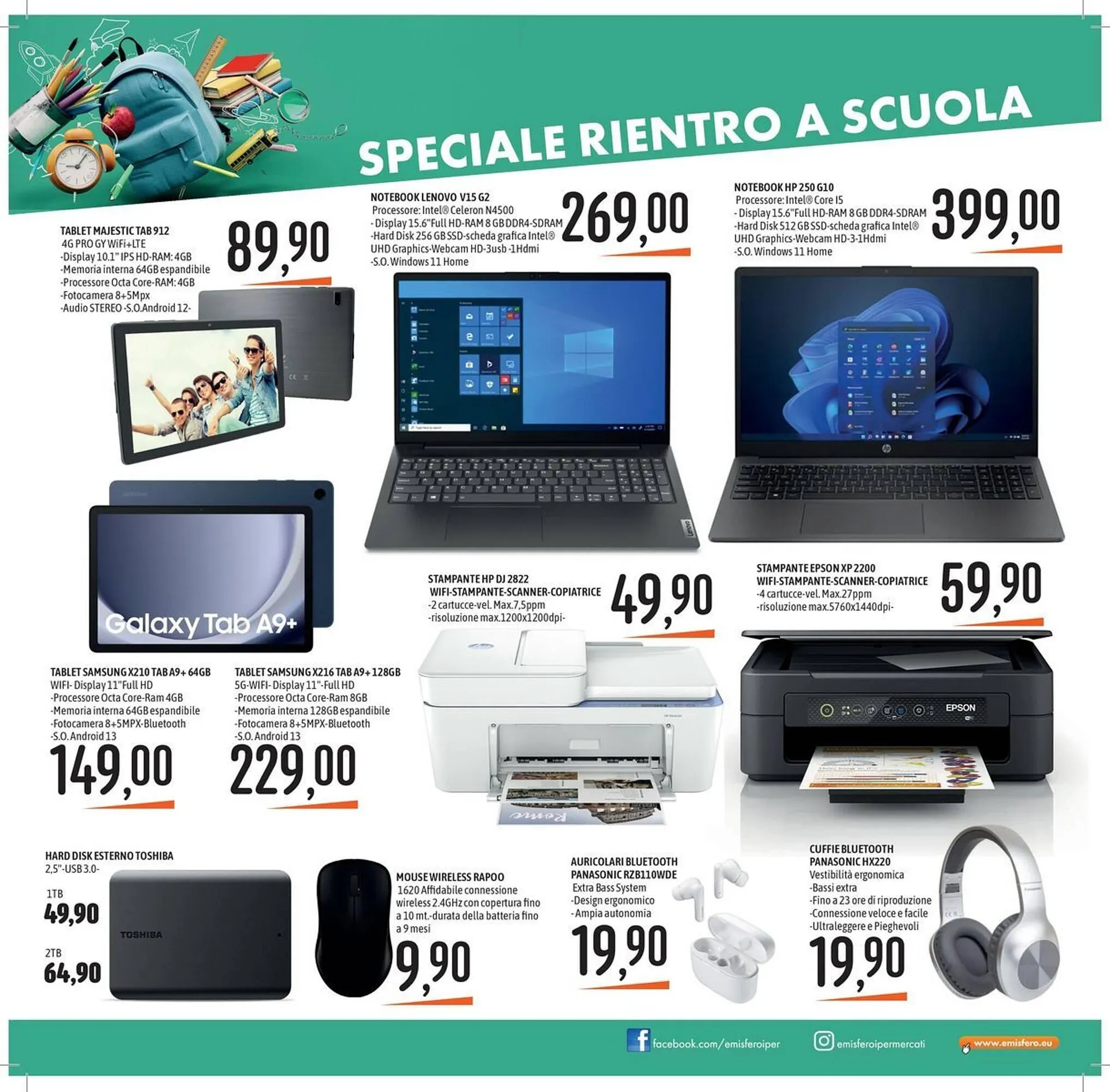 Volantino Emisfero da 28 agosto a 10 settembre di 2025 - Pagina del volantino 39
