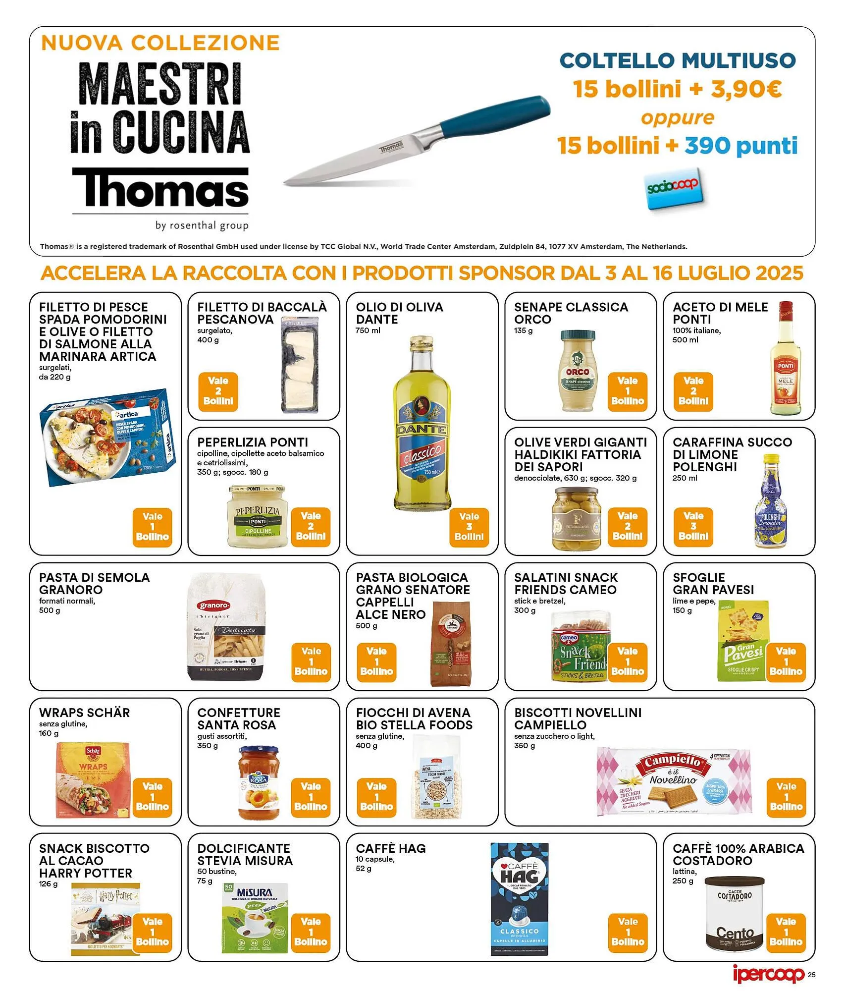 Volantino Ipercoop da 3 luglio a 16 luglio di 2025 - Pagina del volantino 25