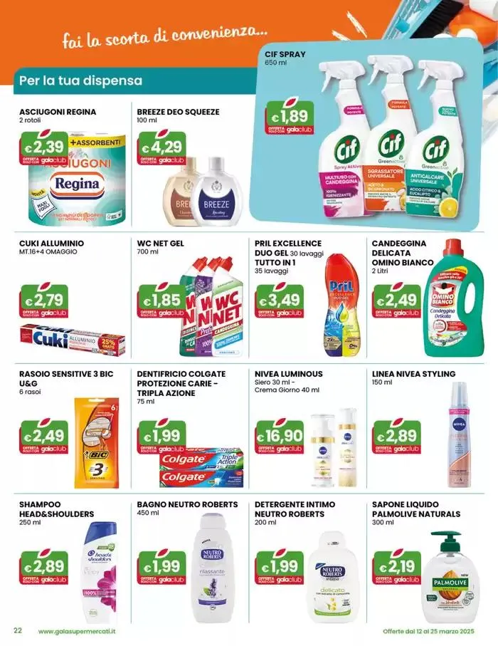 Offerte di Primavera da 12 marzo a 25 marzo di 2025 - Pagina del volantino 22