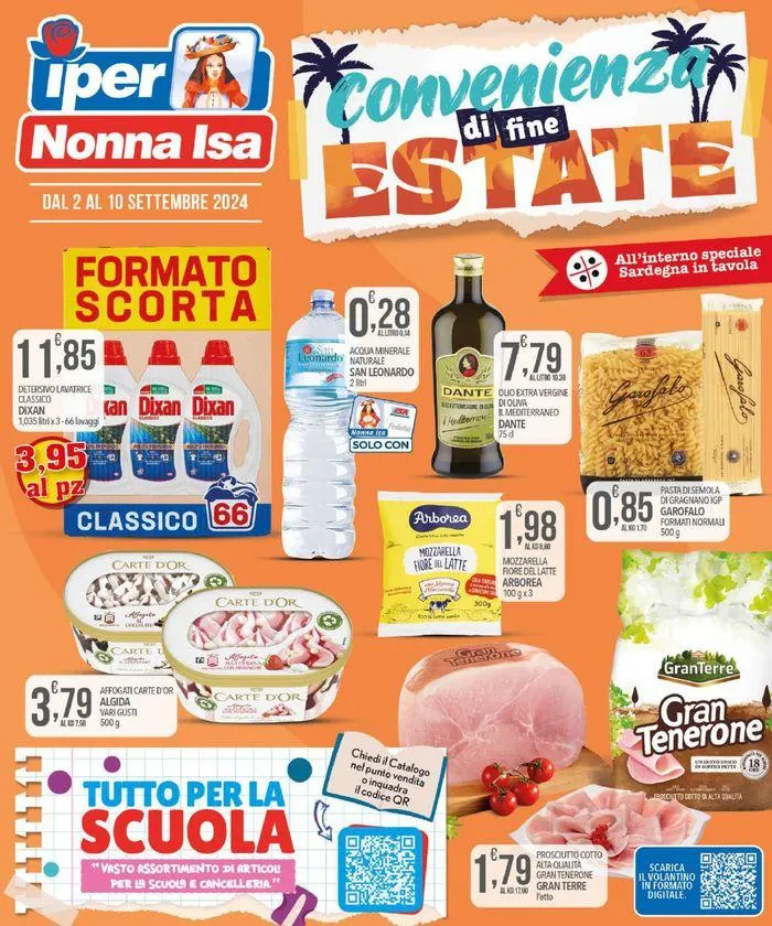 Convenienza di fine estate da 2 settembre a 10 settembre di 2024 - Pagina del volantino 1