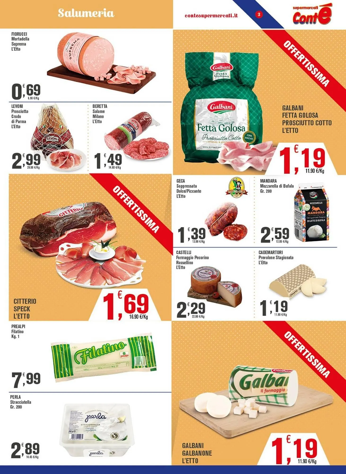 Volantino Conté Supermercati da 31 luglio a 10 agosto di 2025 - Pagina del volantino 3