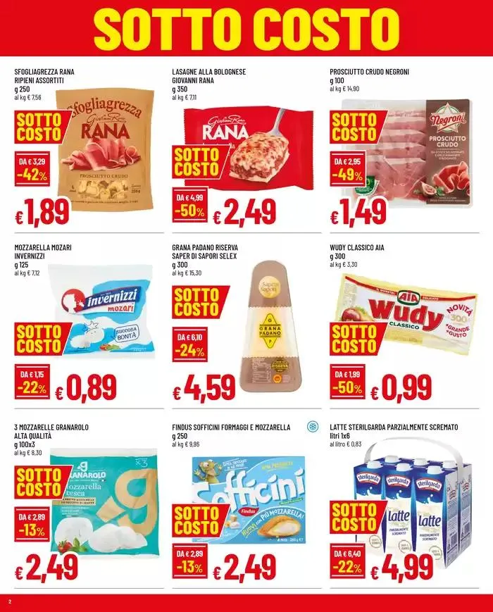 Sottocosto da 2 maggio a 11 maggio di 2025 - Pagina del volantino 2