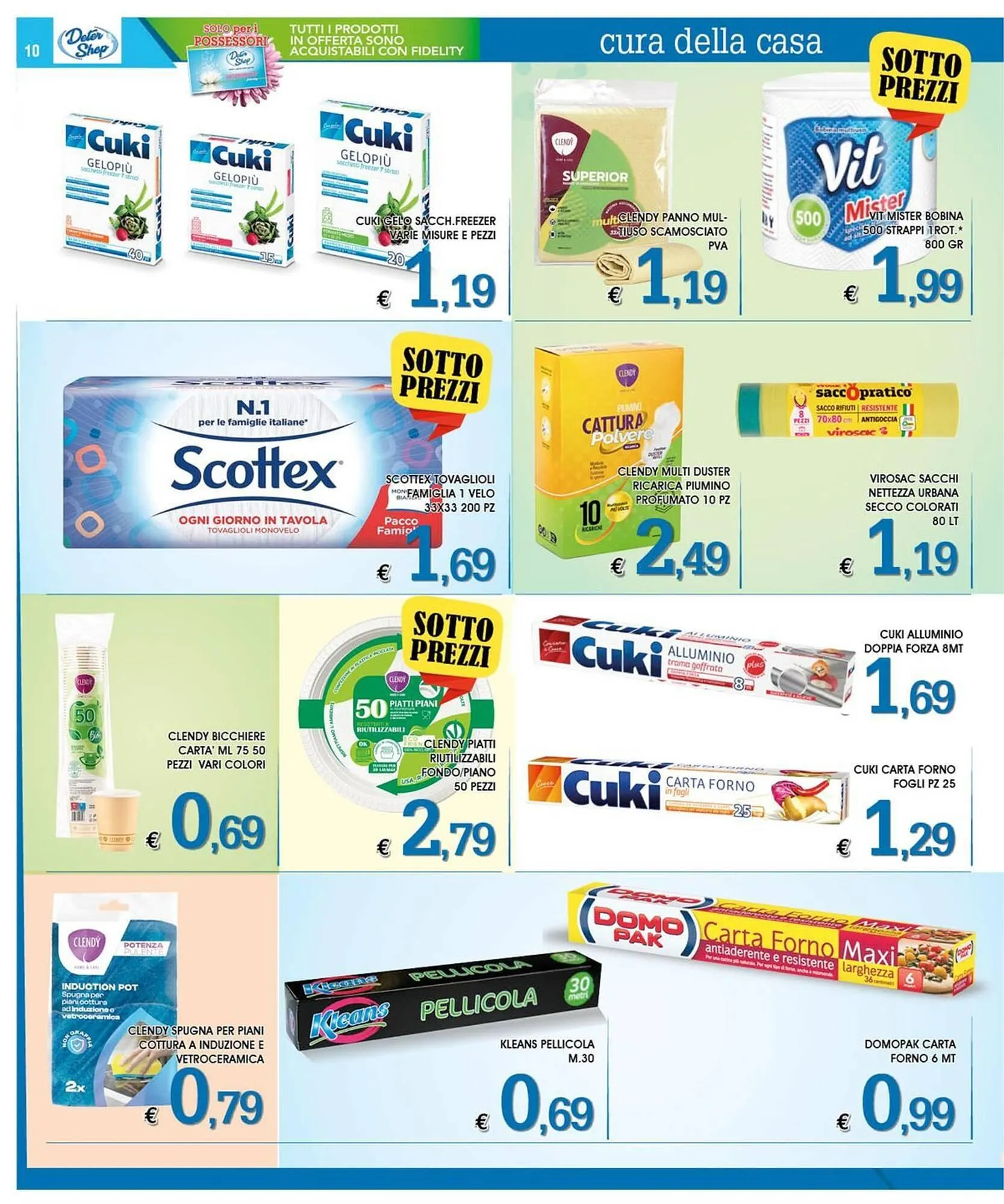 Volantino Deter Shop da 1 ottobre a 31 ottobre di 2025 - Pagina del volantino 10