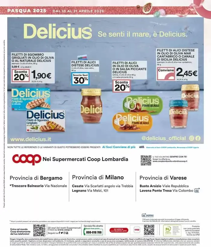 40 prodotti al 40% di sconto da 10 aprile a 21 aprile di 2025 - Pagina del volantino 22