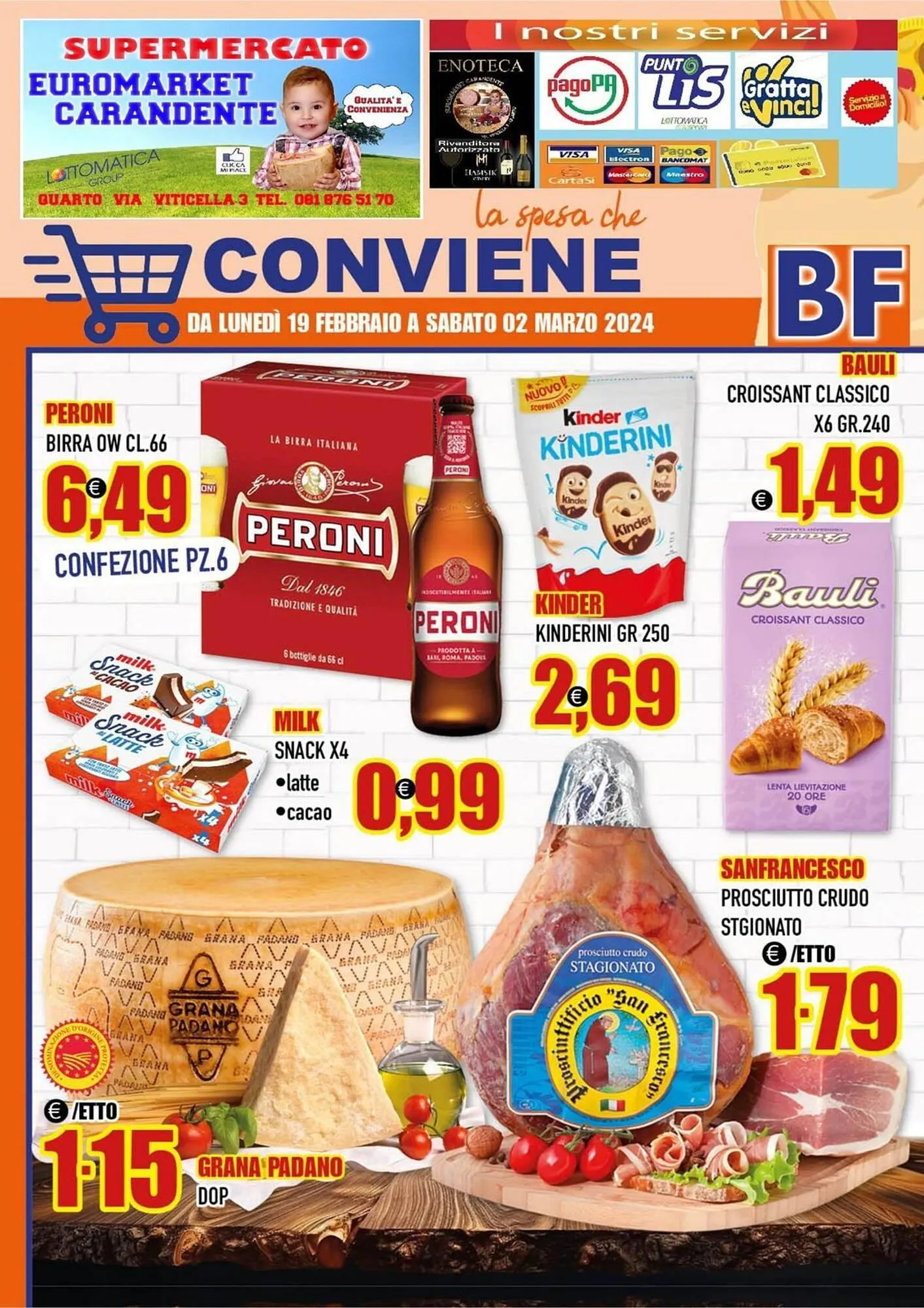 Volantino Euromarket Carandente da 19 febbraio a 2 marzo di 2024 - Pagina del volantino 