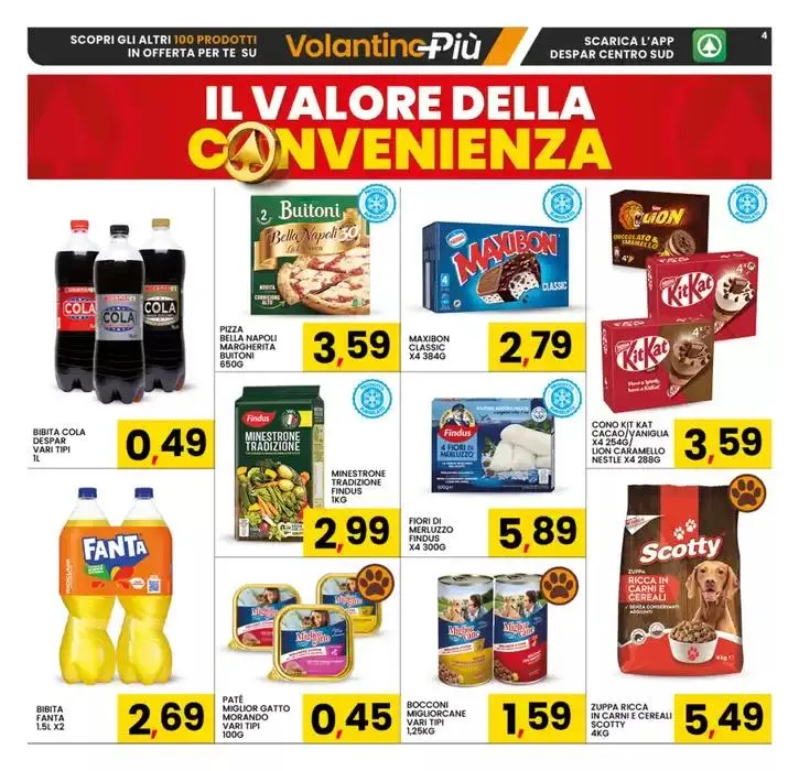 Il valore della convenienza da 8 maggio a 18 maggio di 2025 - Pagina del volantino 4