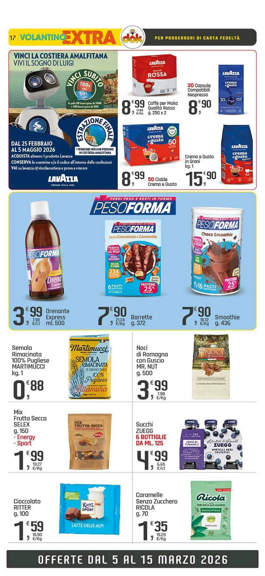 Volantino Supermercati Dok da 5 marzo a 15 marzo di 2026 - Pagina del volantino 17