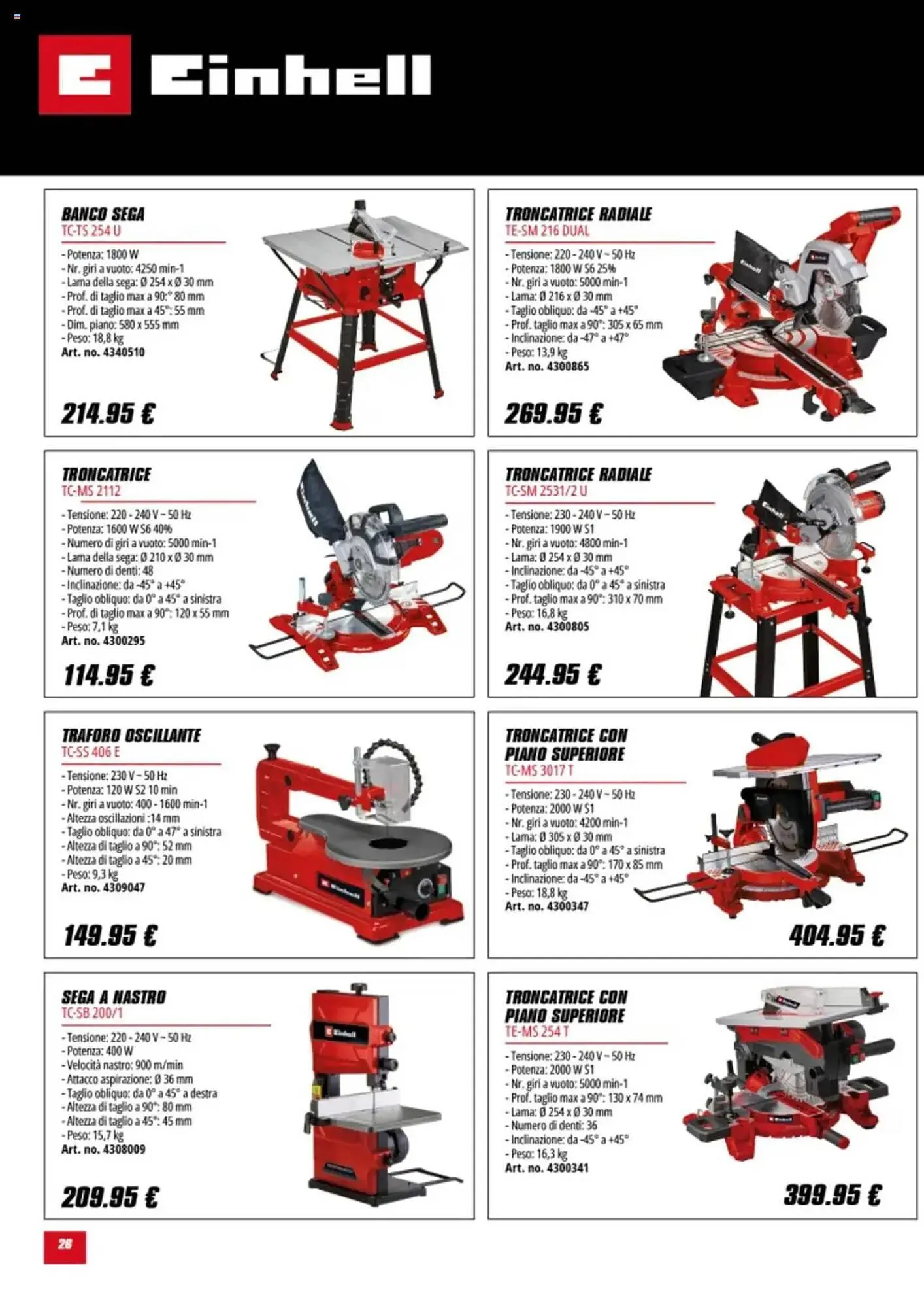 Volantino Einhell da 1 febbraio a 31 maggio di 2025 - Pagina del volantino 27