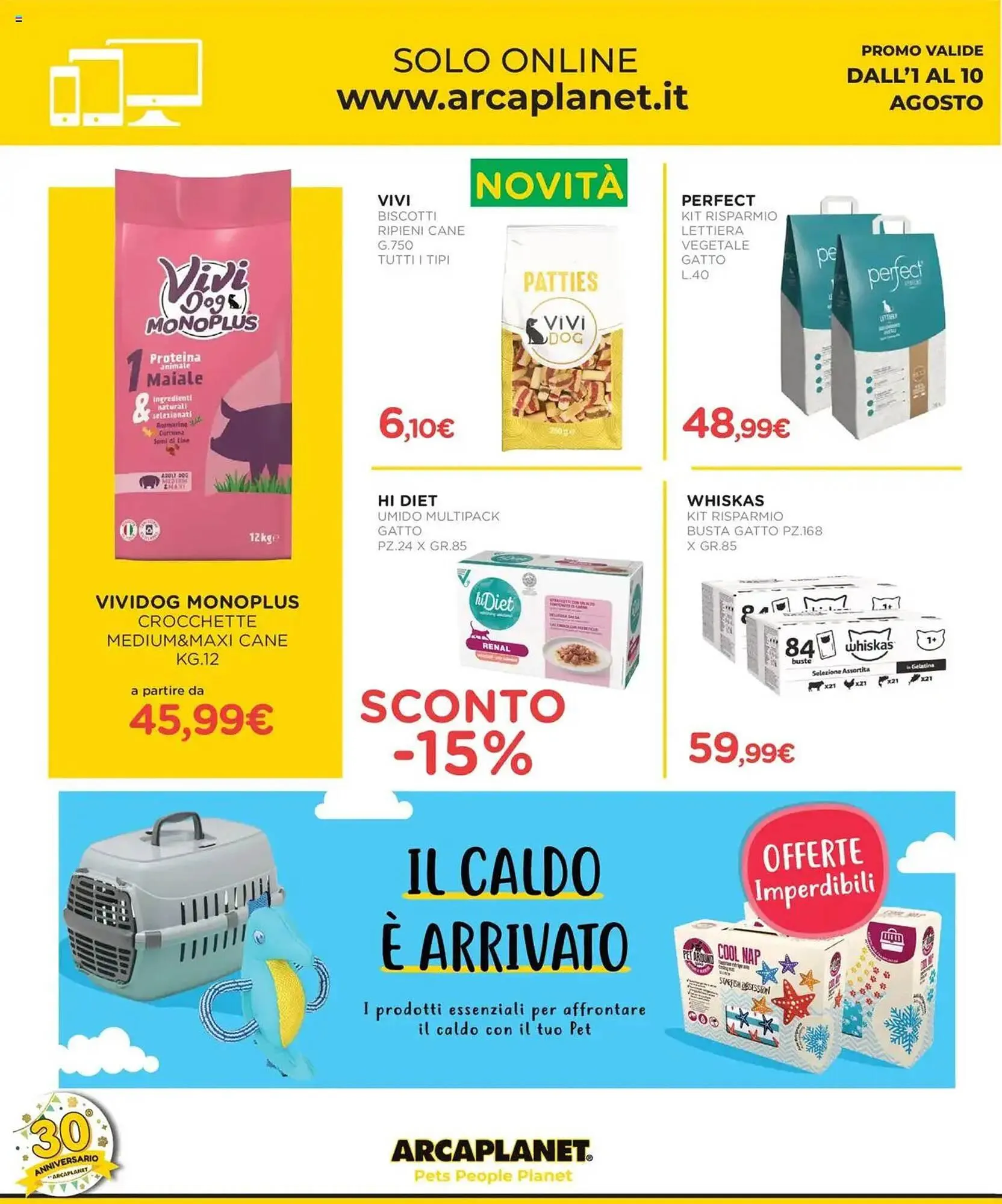 Volantino Arcaplanet da 1 agosto a 10 agosto di 2025 - Pagina del volantino 38