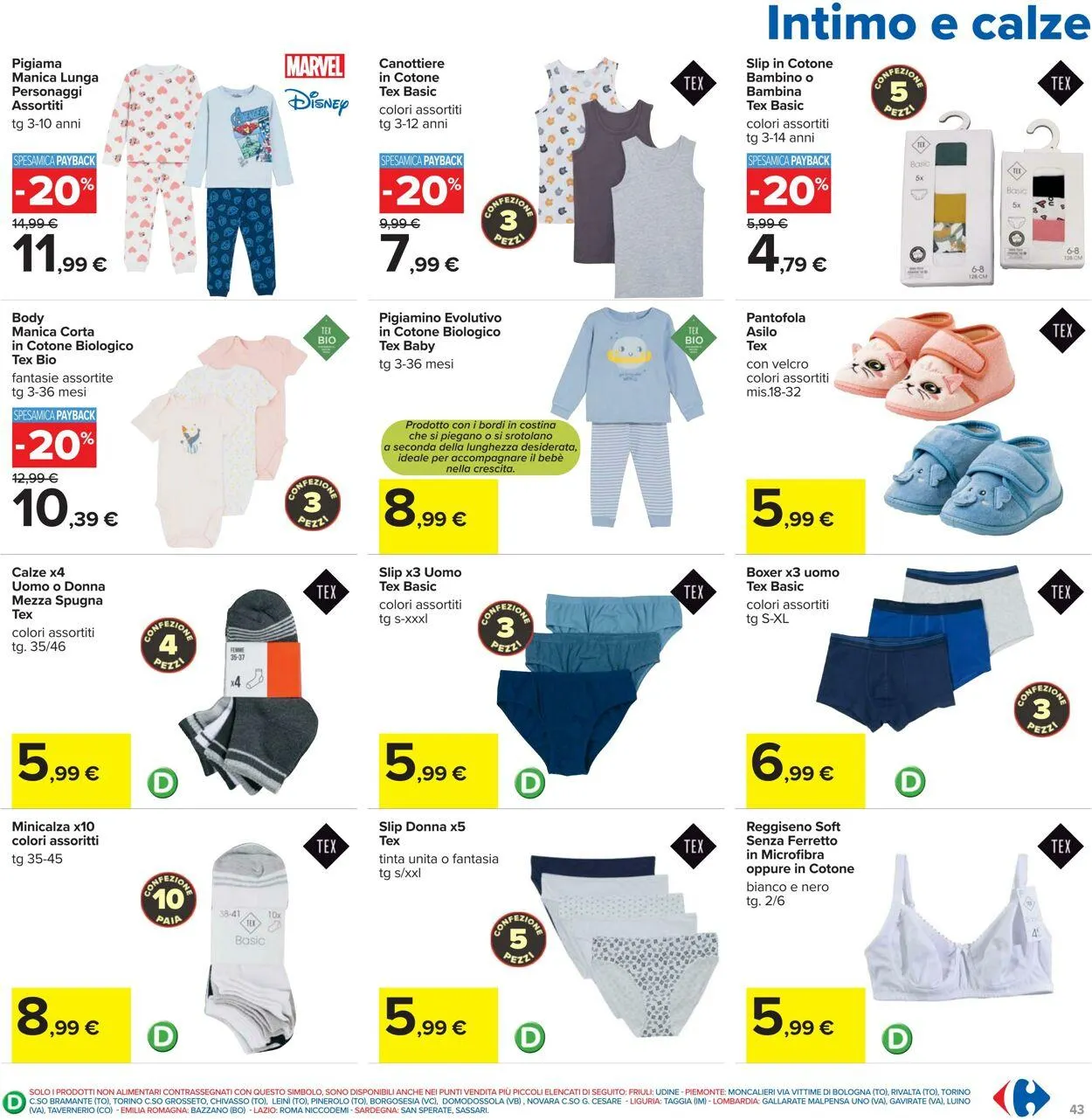 Carrefour Volantino attuale da 5 settembre a 14 settembre di 2025 - Pagina del volantino 43