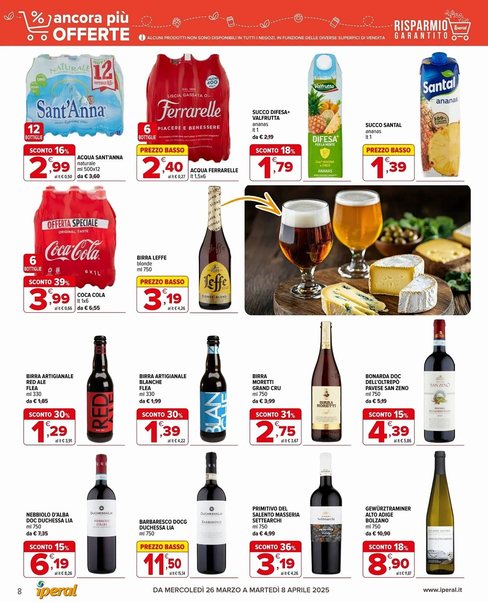 Volantino Iperal da 26 marzo a 8 aprile di 2025 - Pagina del volantino 8