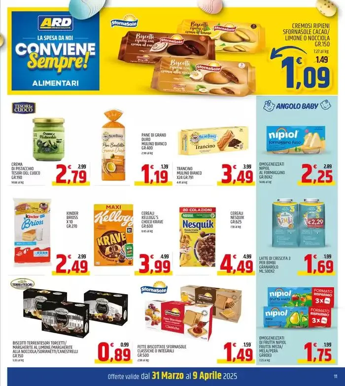 Conviene sempre! da 31 marzo a 9 aprile di 2025 - Pagina del volantino 11
