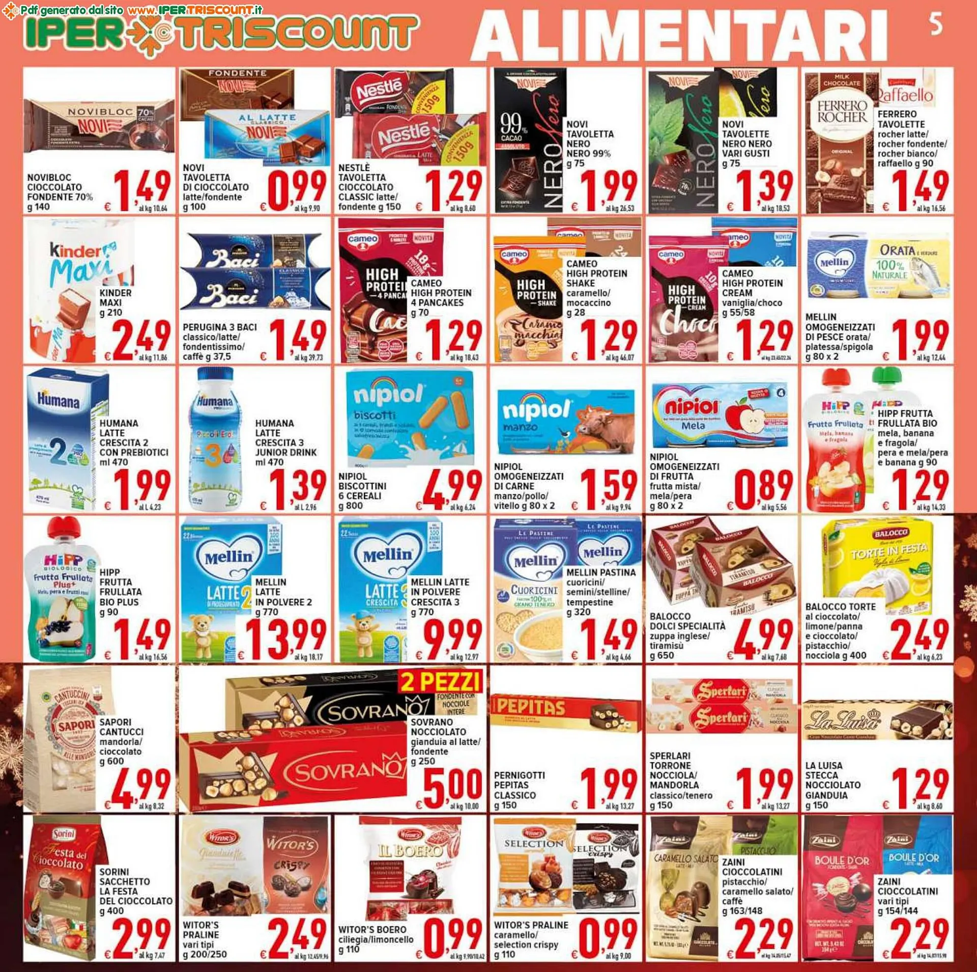 Volantino Iper Triscount da 15 novembre a 23 novembre di 2023 - Pagina del volantino 5