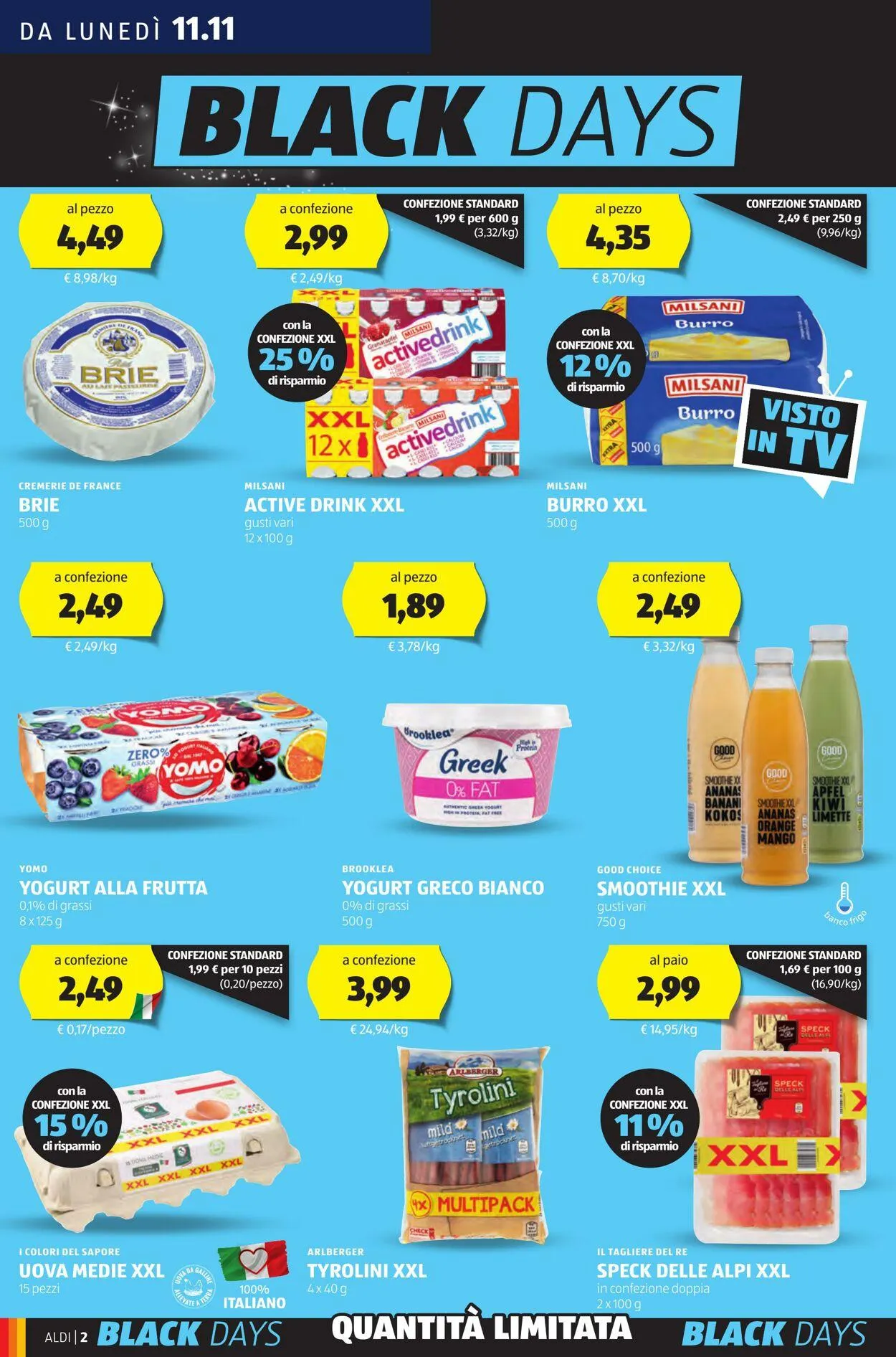 Aldi Volantino attuale da 11 novembre a 17 novembre di 2024 - Pagina del volantino 2