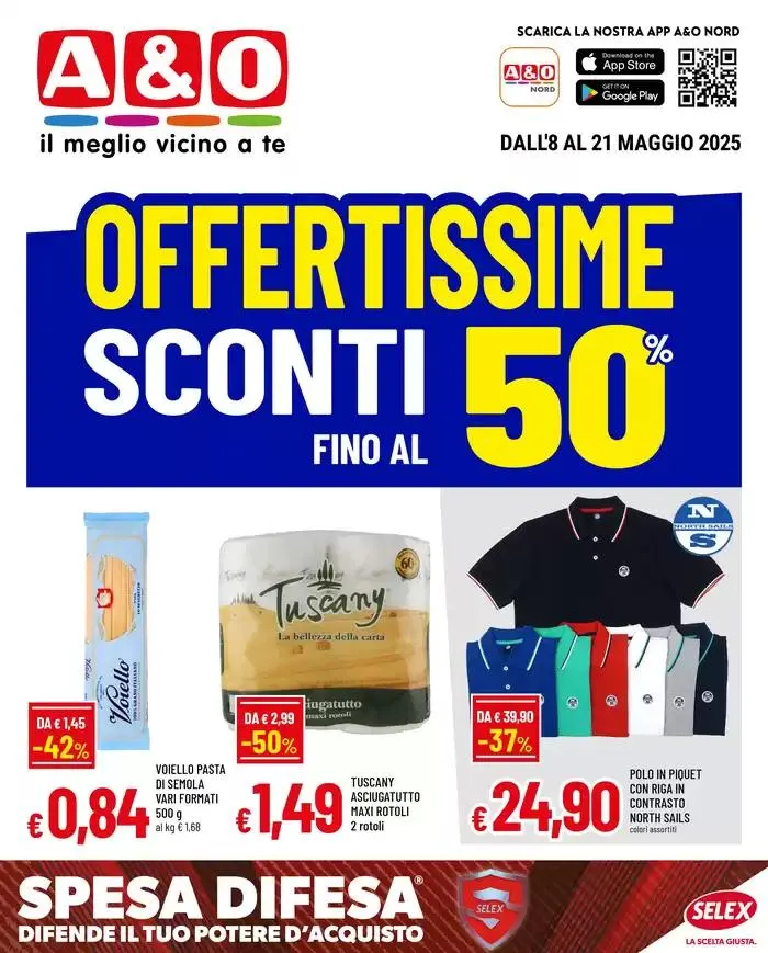 OFFERTISSIME - SCONTI FINO AL 50% da 8 maggio a 21 maggio di 2025 - Pagina del volantino 1