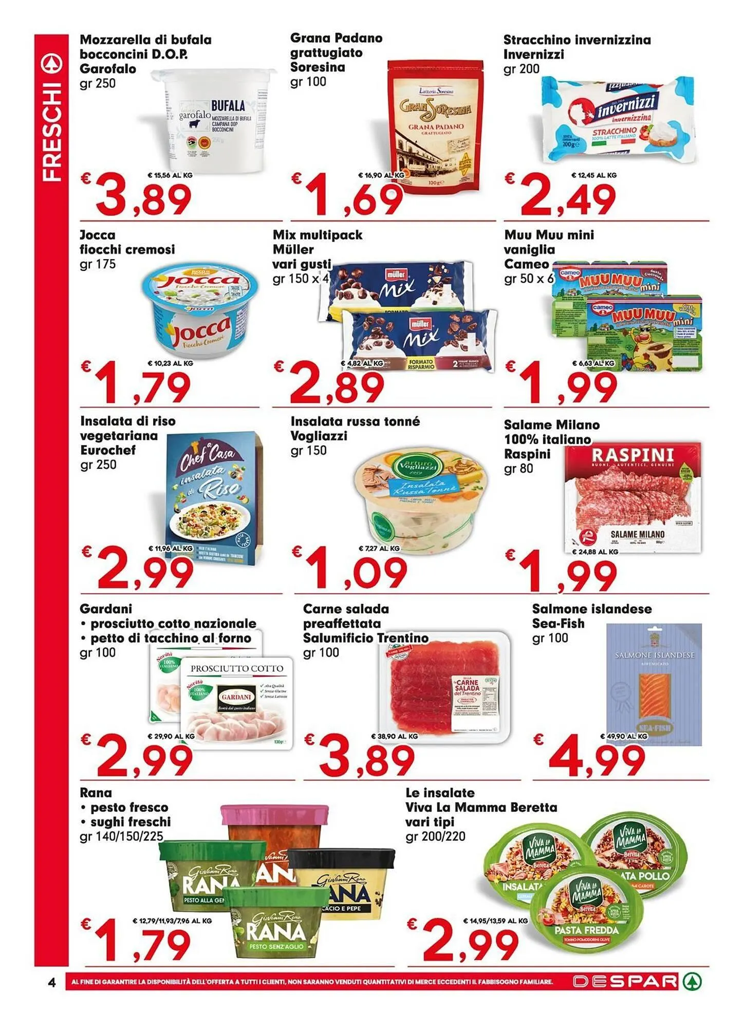 Volantino DeSpar Express da 3 luglio a 16 luglio di 2025 - Pagina del volantino 4