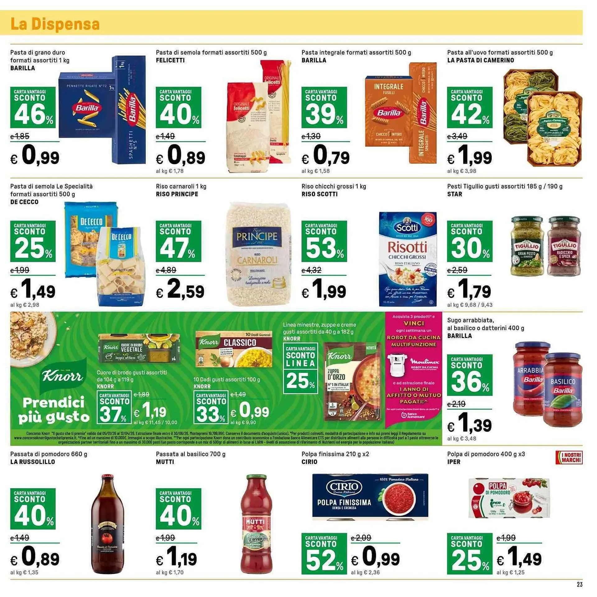 Volantino Iper La Grande da 19 marzo a 29 marzo di 2026 - Pagina del volantino 23
