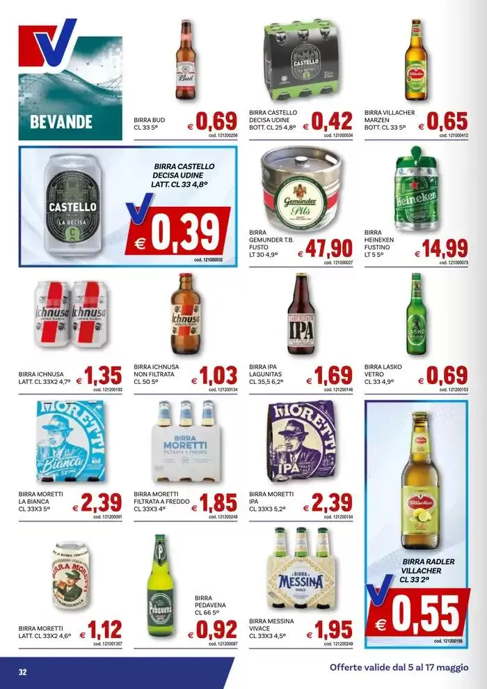 Guida alle offerte da 5 maggio a 17 maggio di 2025 - Pagina del volantino 32