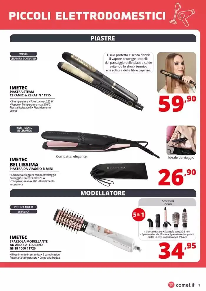 Speciale Piccoli Elettrodomestici da Comet! da 20 marzo a 2 aprile di 2025 - Pagina del volantino 3