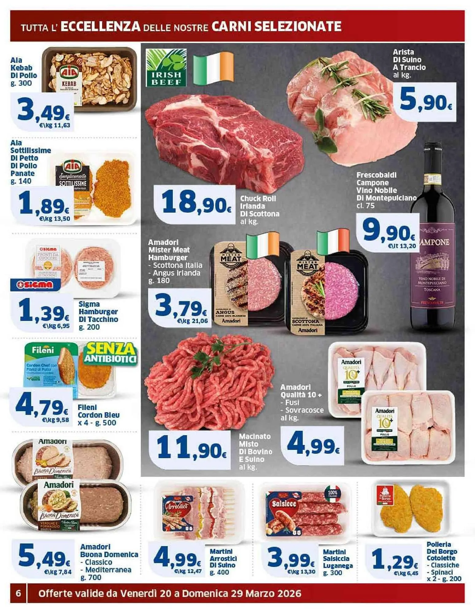 Volantino Sigma da 20 marzo a 29 marzo di 2026 - Pagina del volantino 6