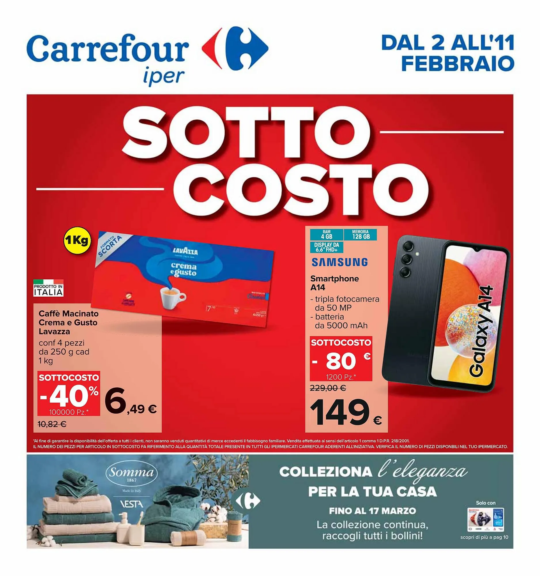 Volantino Carrefour Iper da 2 febbraio a 11 febbraio di 2024 - Pagina del volantino 1