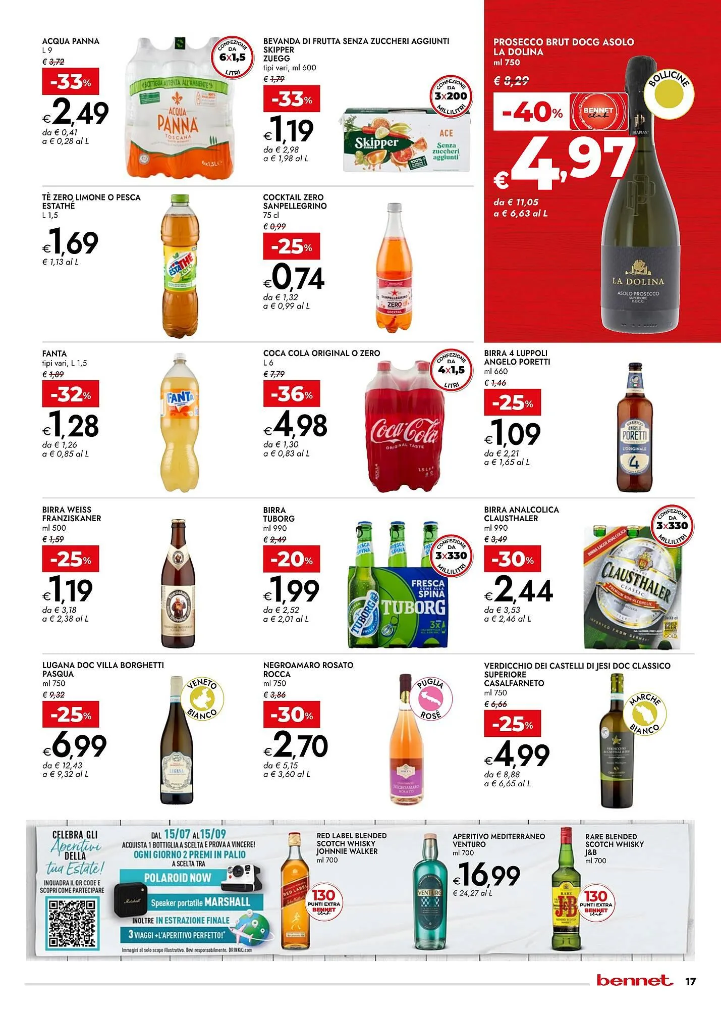 Volantino Bennet da 31 luglio a 13 agosto di 2025 - Pagina del volantino 17