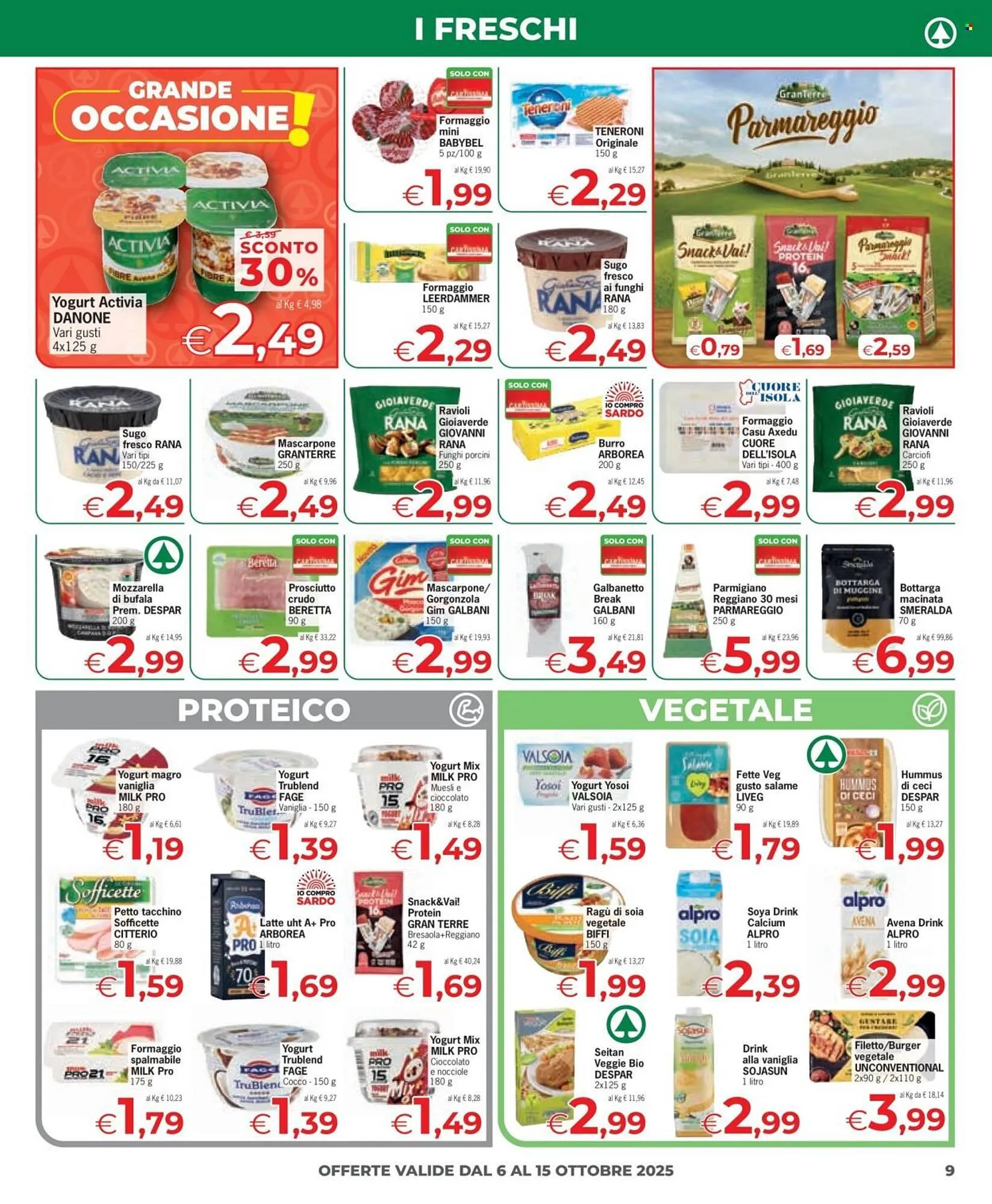 Volantino Despar da 6 ottobre a 15 ottobre di 2025 - Pagina del volantino 9