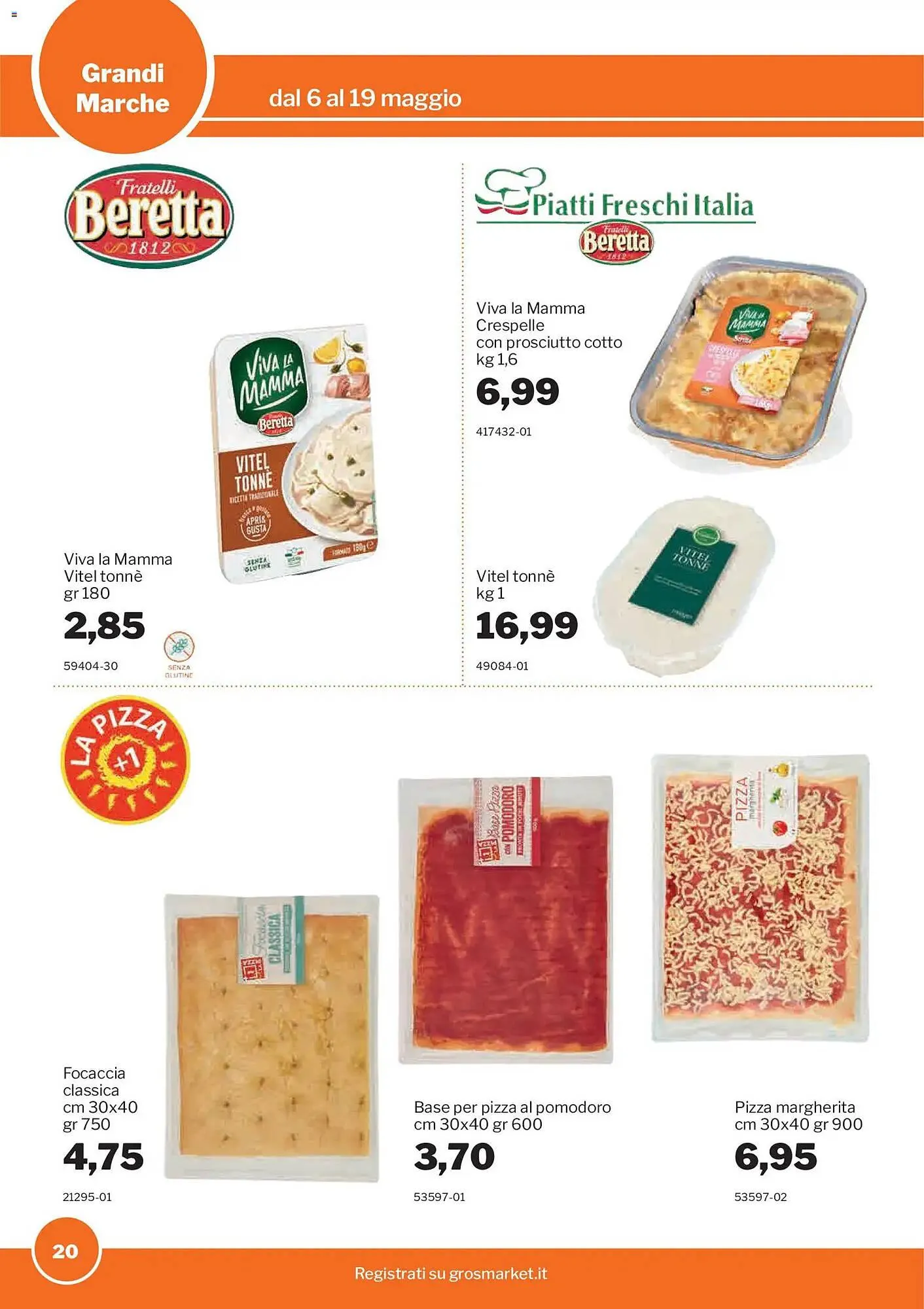 Volantino GrosMarket da 6 maggio a 19 maggio di 2026 - Pagina del volantino 20