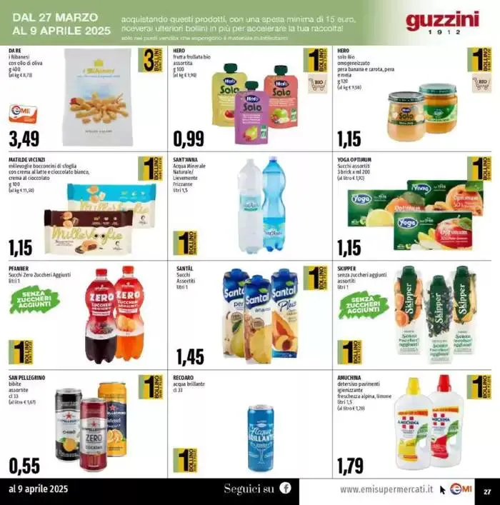 Sottocosto da 28 marzo a 5 aprile di 2025 - Pagina del volantino 27