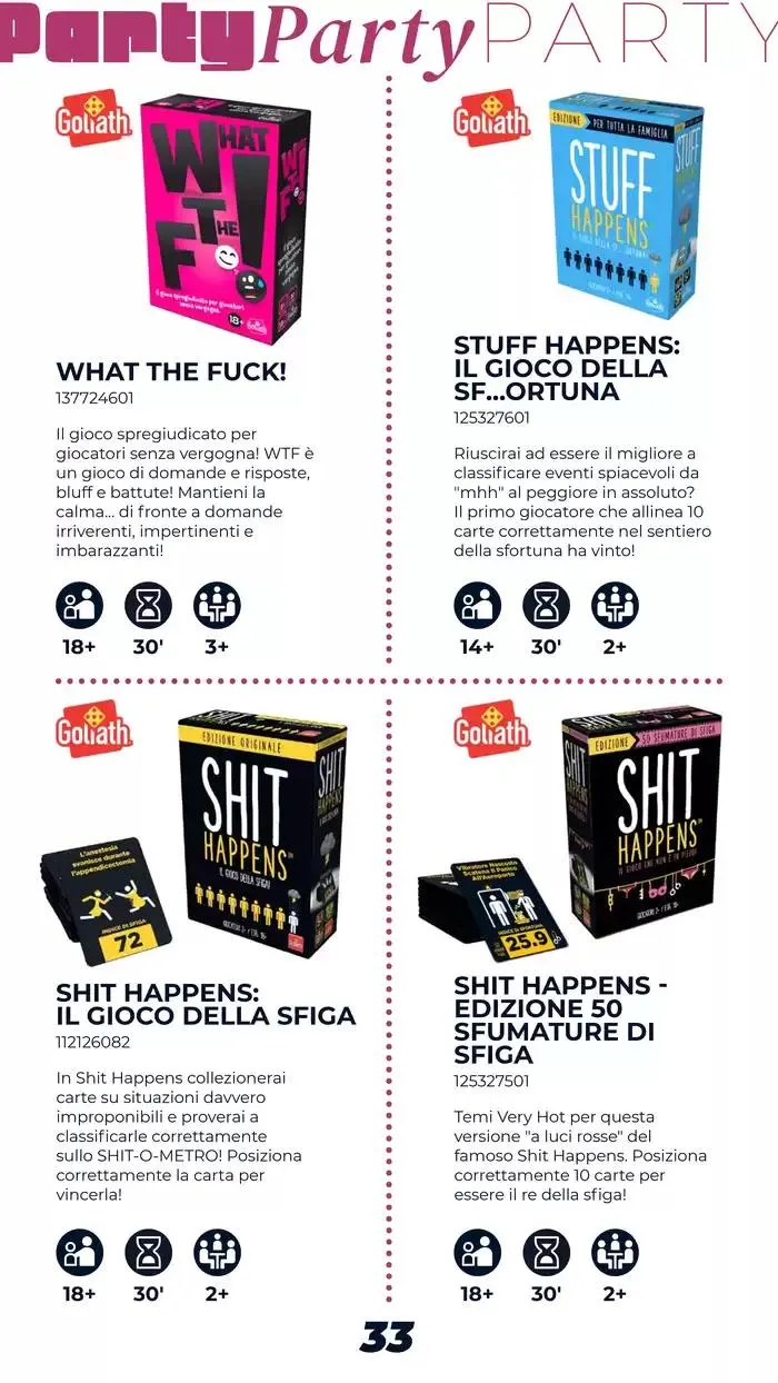Catalogo Giochi di Società da 1 marzo a 15 marzo di 2025 - Pagina del volantino 33
