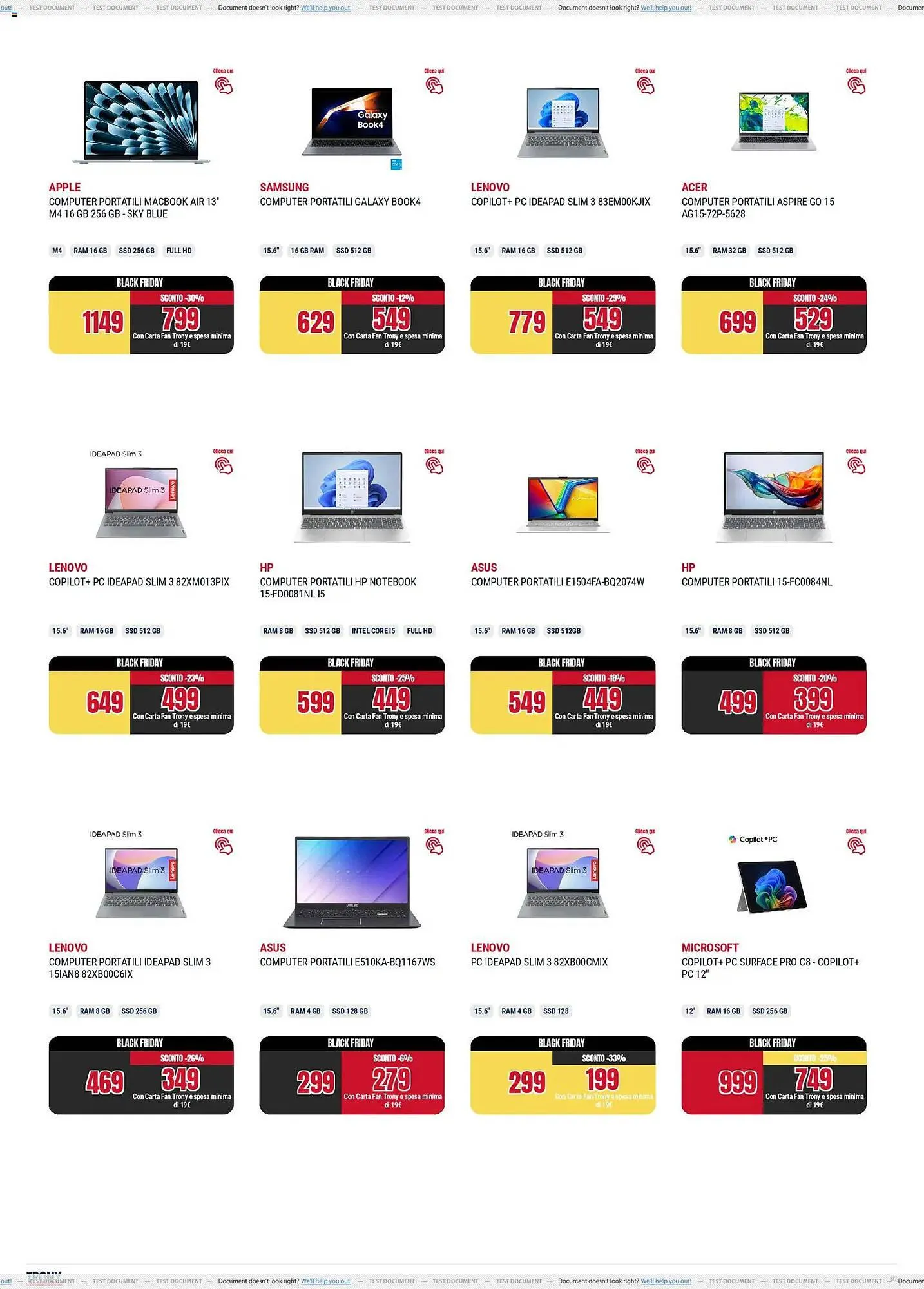 Volantino Trony da 25 novembre a 3 dicembre di 2025 - Pagina del volantino 2