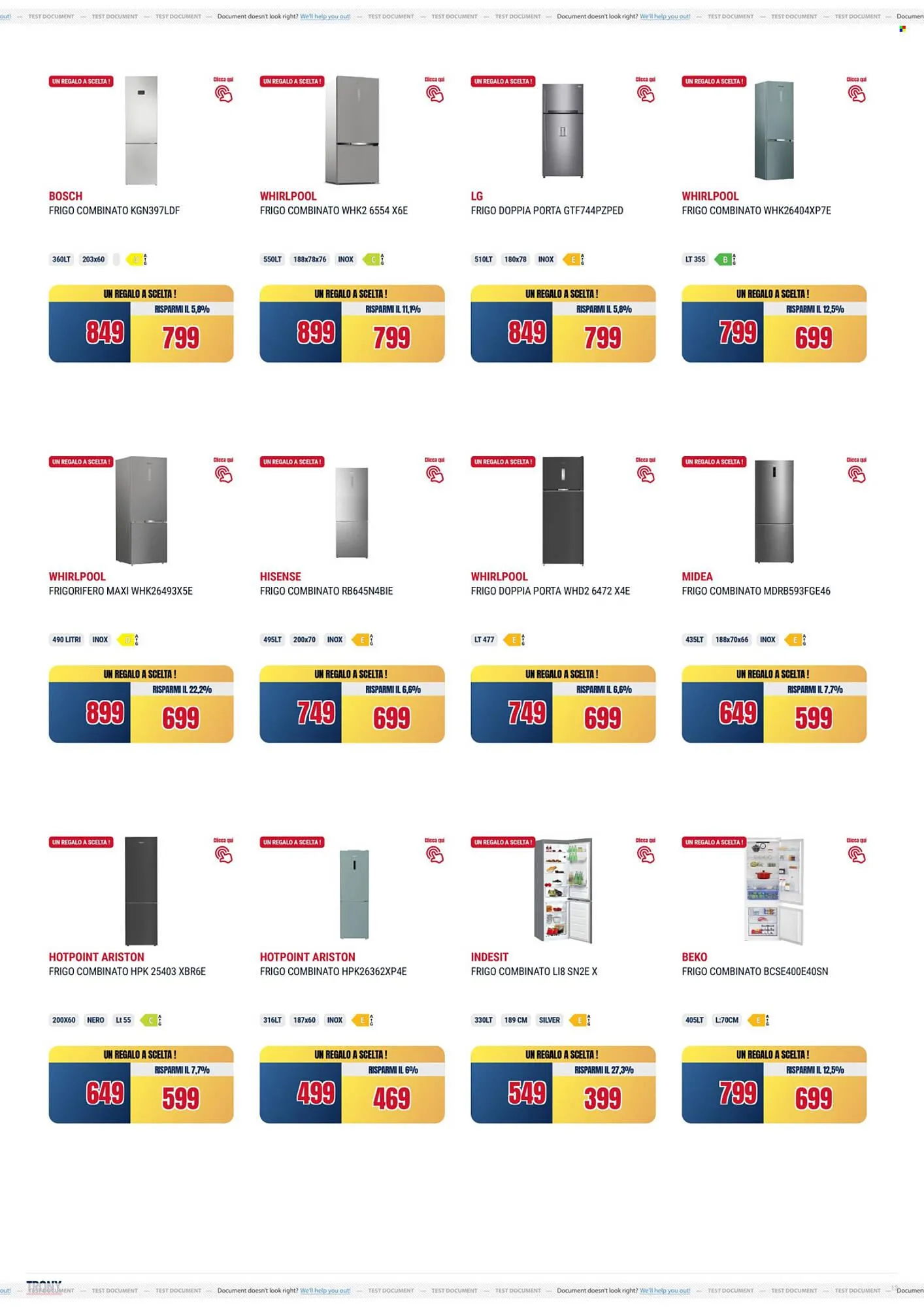 Volantino Trony da 16 aprile a 27 aprile di 2026 - Pagina del volantino 12