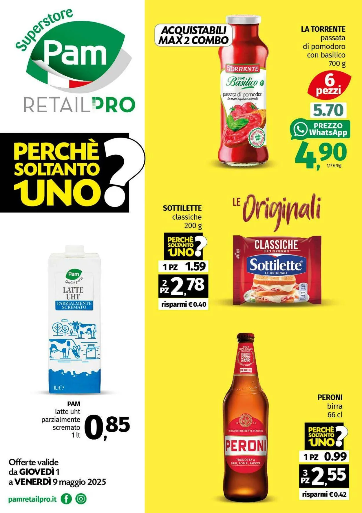 Pam Panorama Volantino attuale da 5 giugno a 19 giugno di 2025 - Pagina del volantino 1