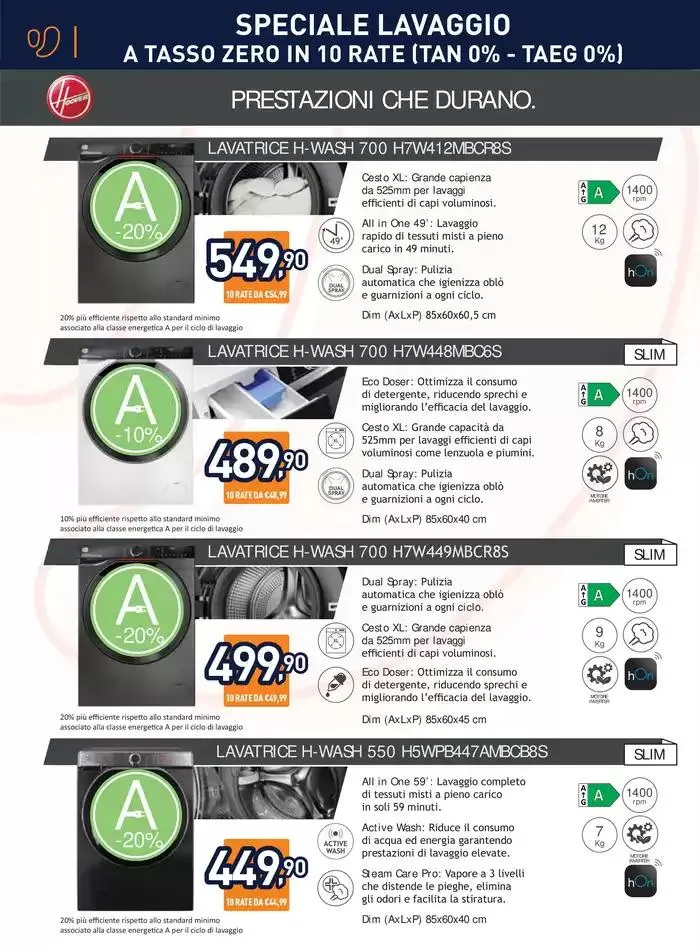 Speciale Lavaggio! da 20 marzo a 6 aprile di 2025 - Pagina del volantino 4