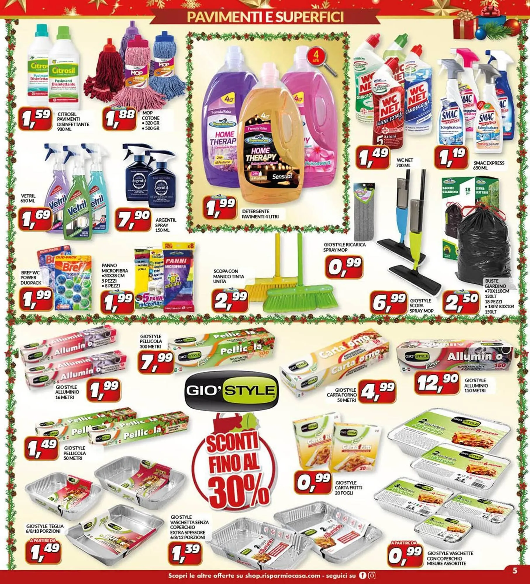 Volantino Risparmio Casa da 25 novembre a 17 dicembre di 2023 - Pagina del volantino 5