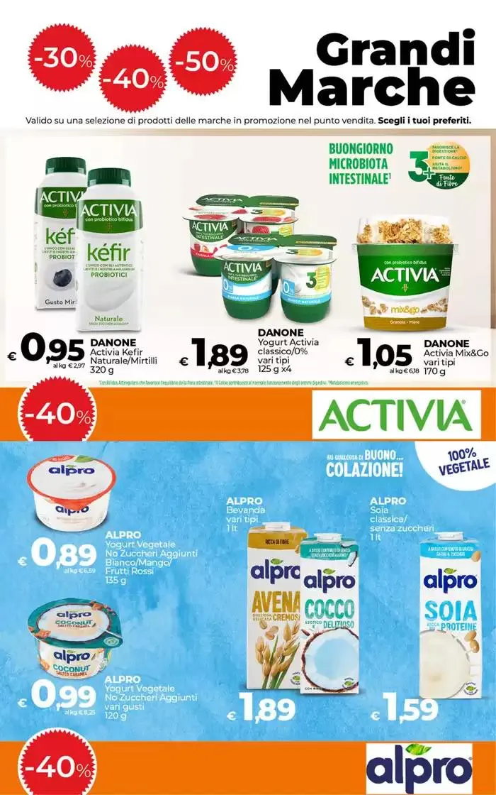 - 30% 40% 50% sulle Grandi Marche da 6 maggio a 19 maggio di 2025 - Pagina del volantino 3