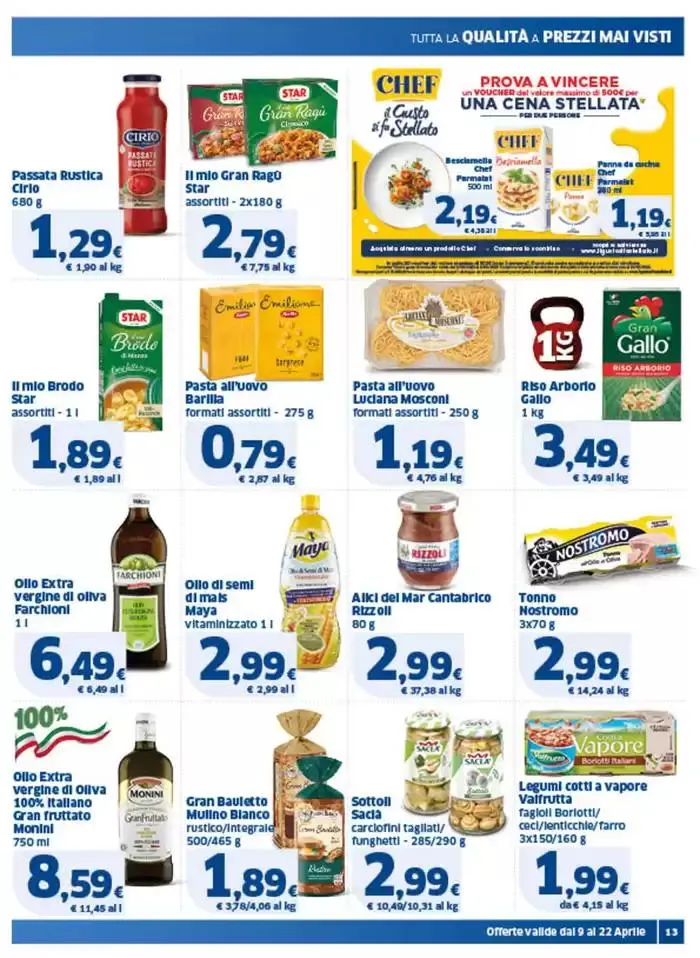 Buona Pasqua da 9 aprile a 22 aprile di 2025 - Pagina del volantino 13