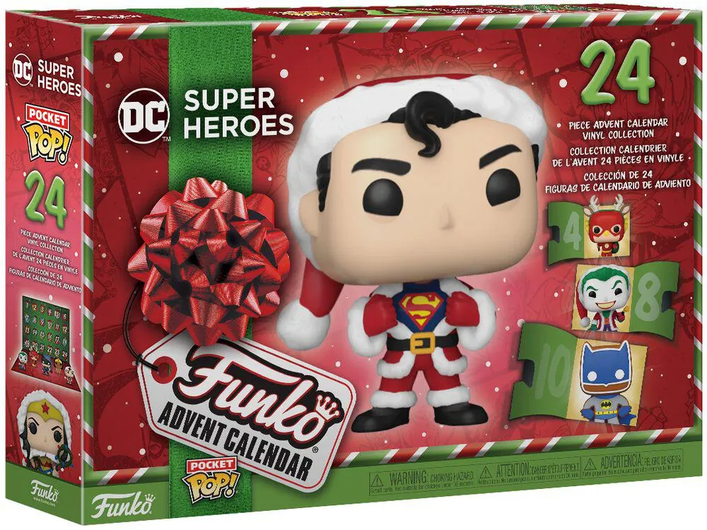 DC Super Heroes Funko advent calendar | Funko Pop! | DC Comics
